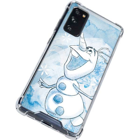 Disney Frozen Frozen Olaf Art Galaxy S20 FE Clear Case